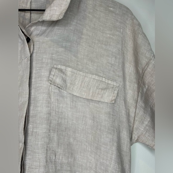 MILOOK Women’s Tina Dress  Size M 100% Linen. - Picture 8 of 17